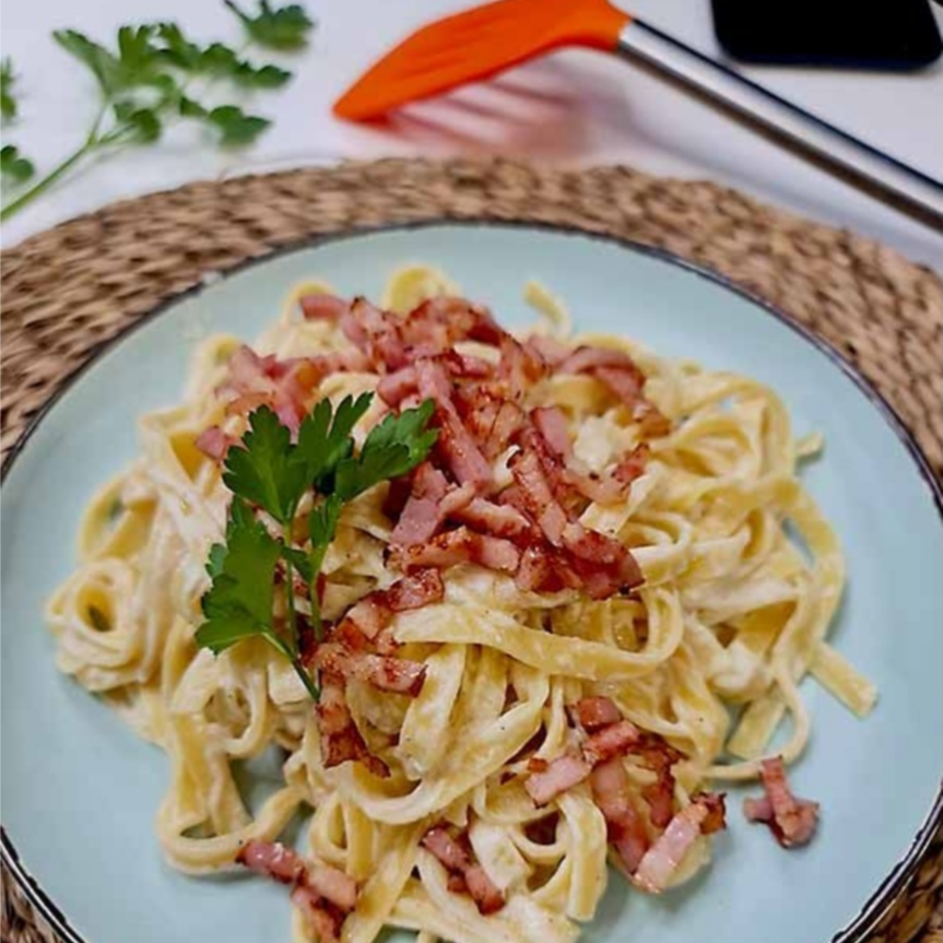 Tallarines. Elaboración de la casa.