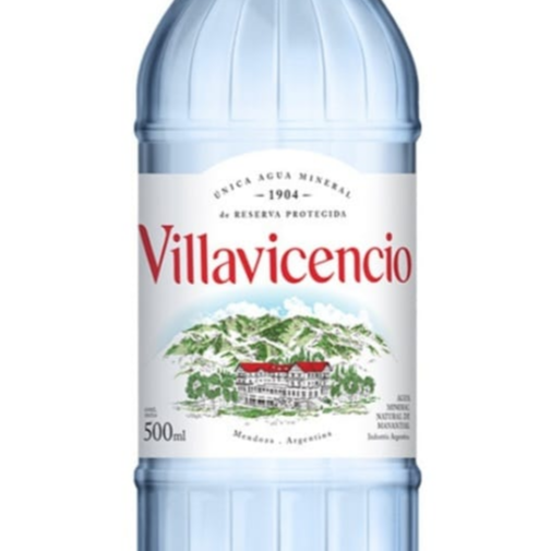 Agua sin gas de 500cc.