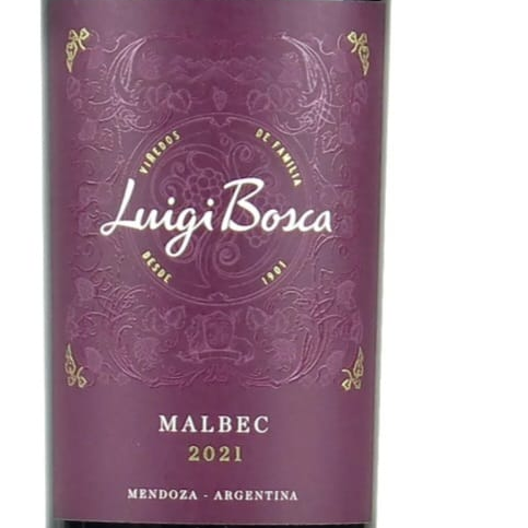 Vino Luigi bosca malbec