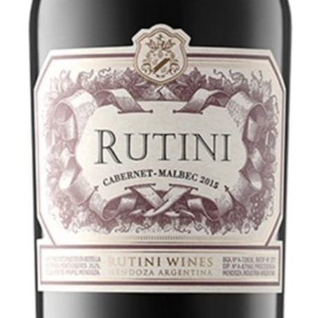 Vino Rutini cabernet-malbec