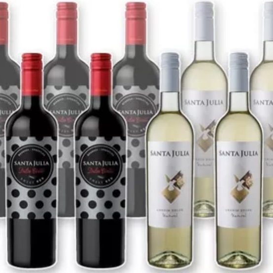 Vino Santa julia.