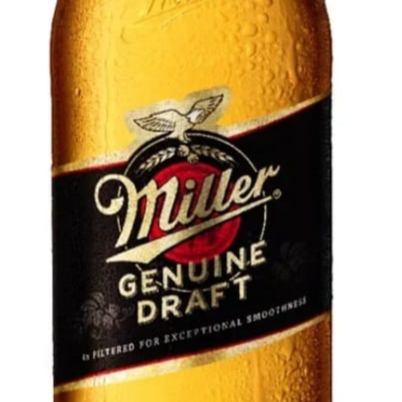 Cerveza Miller x 600cc.