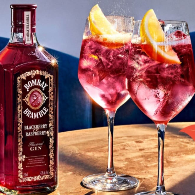 Gin Bombay BlackBerry.