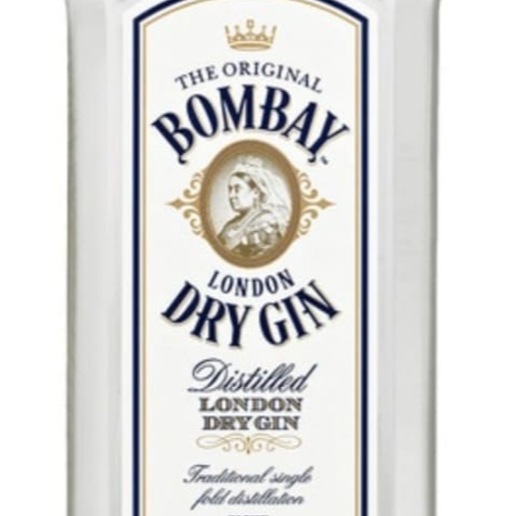 Gin Bombay clásico.
