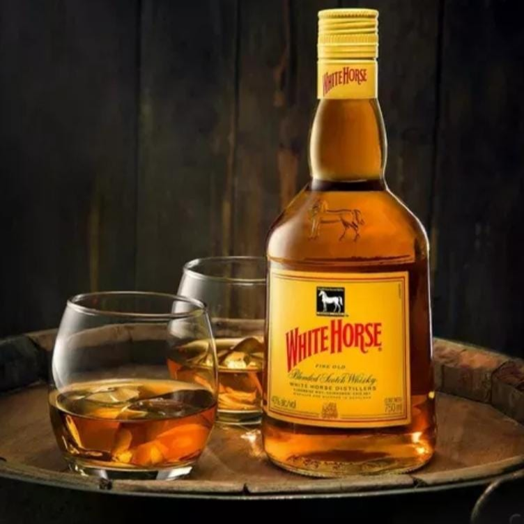 Whisky White Horse.