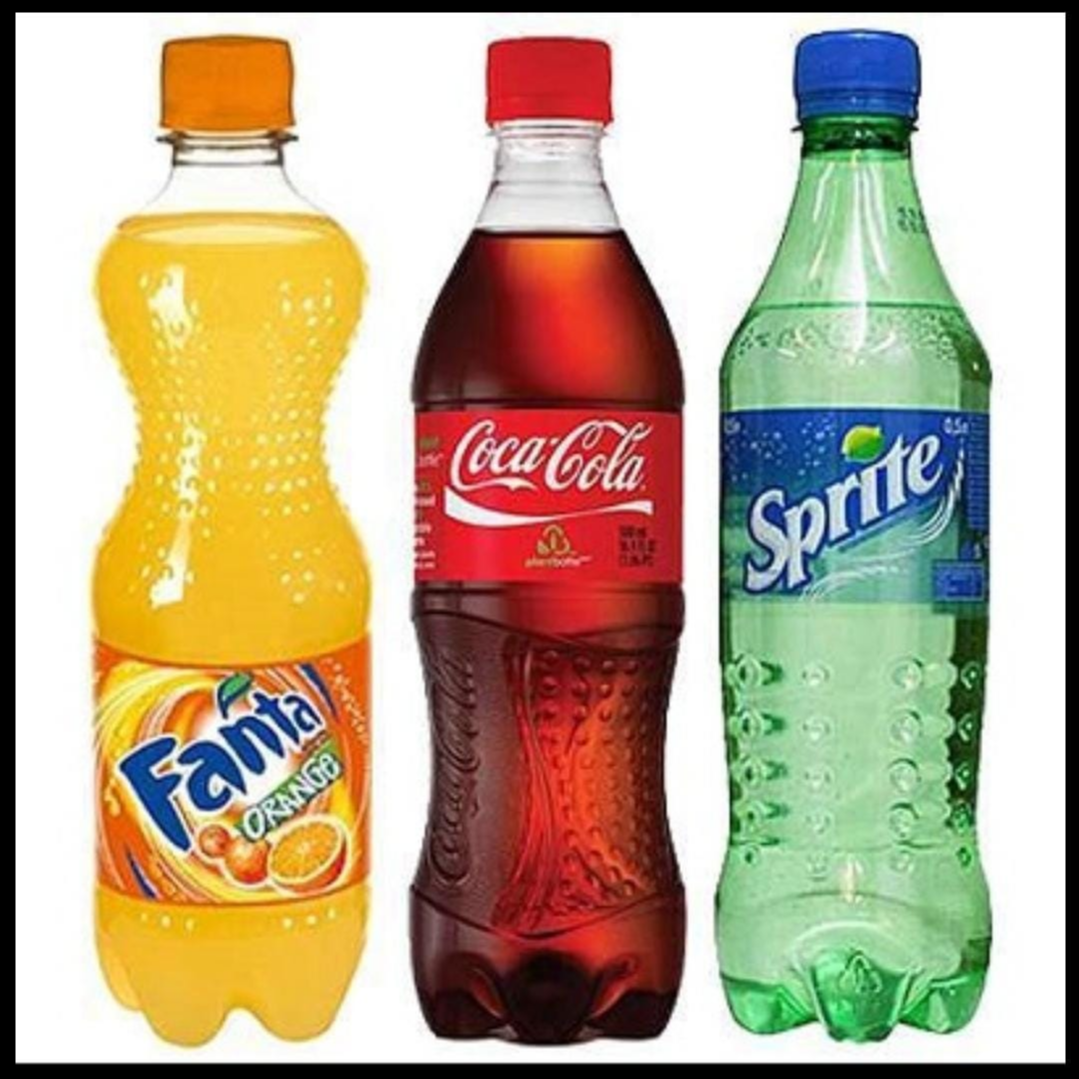 Gaseosas de 500cc.