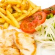 Lomo de pollo al plato